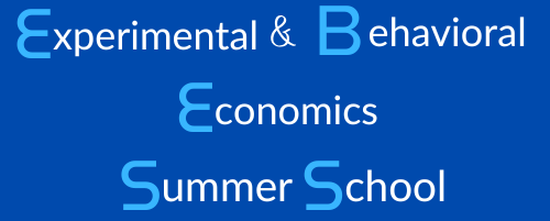 2nd Summer School in Experimental and Behavioral Economics